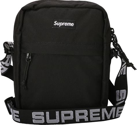 supreme shoulder bag black replica|supreme leather backpack.